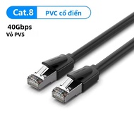 Cáp Ethernet Vention Cat8 40Gbps 2000 MHz STTP RJ45 Mạng Lan Dây Cho Modem Router Internet Truyền Dữ