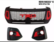 ครอบไฟตัดหมอกกระจังหน้า TOYOTA REVO ROCCO 2018