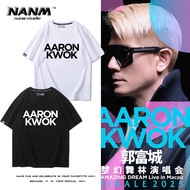 2025 Aaron Kwok Dream Dance Hall Concert Same Style Short-Sleeve T-Shirt For Men And Women Aaron Kwo