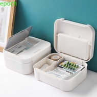EPOCH Medicine Cabinet, Large Capacity Domestic Medicine Box Large Pill Box, Practical Waterproof Plastic Medicine Tablet Container Large Pill Case Pill Storage