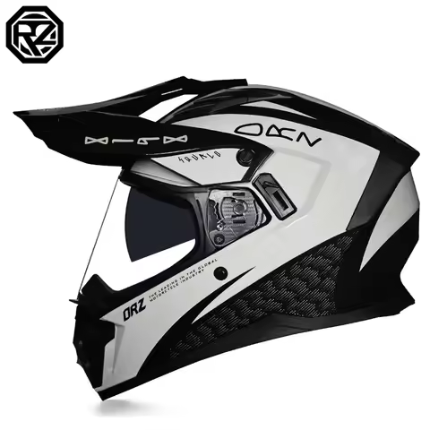 ORZ-819 off-road helmet, motorcycle helmet, men's rally helmet, fully covered road off-road dual-use