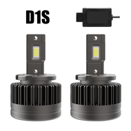 2Pc D2S D4S LED Car Headlight Bulb 1:1 Turbo Led D1S D2R D3S D4R High Power Super Bright 6000K Auto 