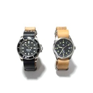 皮革 NATO 錶帶 / 最經典的軍錶帶