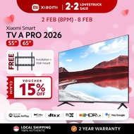 [FREE INSTALL] Xiaomi TV A Pro 55″  / 65″ (2026) | 4K UHD | 120Hz | Dolby Vision & Atmos | 2×10W Spe