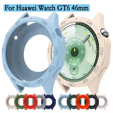 Case For Huawei Watch GT 6 46mm Soft and Flexible Frame Shell With Scale For Huawei Watch GT6 46mm W