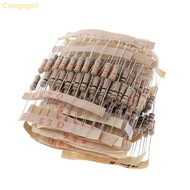 Cologogo1 300Pcs Resistor Kits 1W 5% 0 1-750 Ohm Carbon Resistor 30 Values Resistance Set