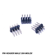 Molex 2x4 Male Header Pin