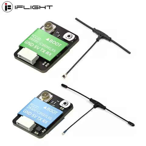 IFlight ELRS 868/900 915MHz / ELRS 2.4G Receiver TX Module W/ 40mm 70mm Antenna Dual-Band Antenna St