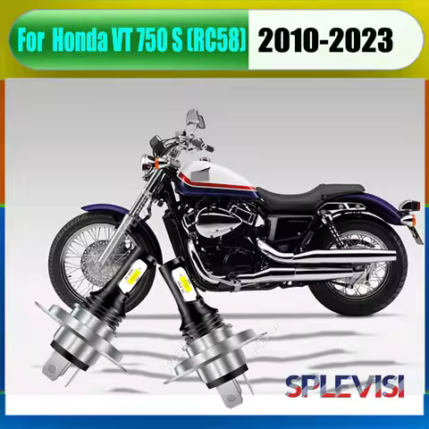 H4 HB2 LED Whtie Headlight Lamp - 6000K cool white color temperature For Honda VT 750 S (RC58) 2010