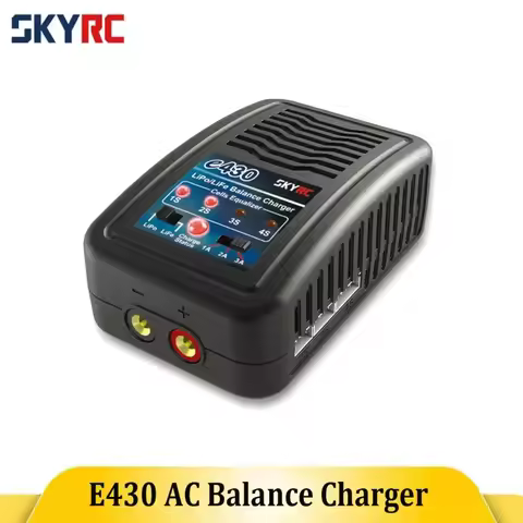 SKYRC E430 AC Balance Charger 30W 3A AC100-240V 2S 3S 4S For RC Car Drone FT010 FT011 Boat Lipo Bala