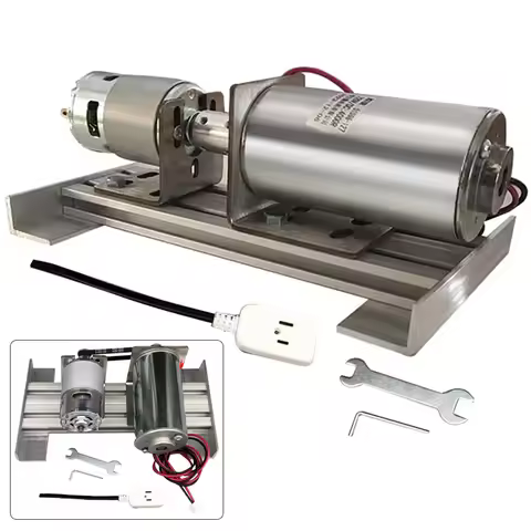 220V DC Permanent Magnet Brushless Generator DIY High Voltage Generator Double Bearing Mute 775 Moto