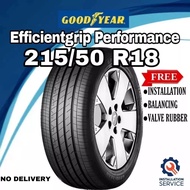 [Installation Provided] Goodyear 215/50R18 EfficientGrip Performance  (Year 2025)