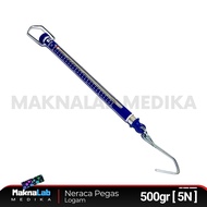 Neraca Pegas Tubular l Timbangan Pegas Skala l Spring Dynamometer / Neraca Pegas Peraga