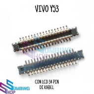 Vivo Y53 Lcd Connector Socket Connector Fpc On Board 34 pin