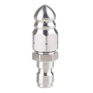 Sewer Jetter Nozzle Quick Pressure Washer Connector Multifunction 1/4 in Pressure Washer Jetter Nozz