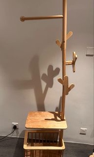 實木掛衣架 ikea