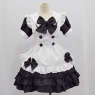 Two-Dimensional Lolita Dress Lolita Lolita Dress Maid Dress Soft Girl Cafe Maid Dress Waiter