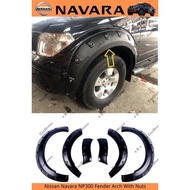 Nissan Navara D40 Fender Arch With Nut navara fender arch Navara fender 4x4 Car Accessories