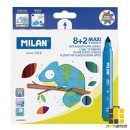 MILAN Magic Color-Changing (8+2 Colors) Color Pen Thick Holder 7.5mm [Nine By Nine Stationery] Drawi