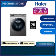 HAIER HW105-BP1239S8 10.5KG FRONT LOAD INVERTER WASHER / WASHING MACHINE
