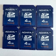 Suitable for Brand New ADATA SD 4G Canon Nikon Panasonic CCD Digital Camera Memory Card Car SDHC Lar