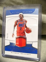 (包郵) Shai Gilgeous Alexander SGA 球衣卡 限/99 球星卡 NBA 雷霆  OKC