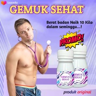 OBAT GEMUK SEHAT BPOM ORIGINAL Pil Gemuk badan permanen naik 10 kg dalam seminggu by talita rollag