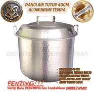 40 cm 30 Liter Aluminum Lid Water Pot, Cheap, Thick, HANDMADE Pan