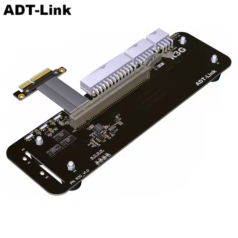 eGPU PCIe X16 to PCIe X4 Extension Adapter Cable 16x PCI-Express External Graphics Card Adapter Cabl