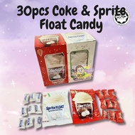 30pcs Coke & Sprite Float Soda Candy / Cola Candy (Gula - Gula Perasa Soda) 8G± x 30Pcs Tangofood