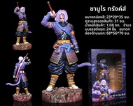 ชุดโมเดลสตั๊ดรุ่น LK 7 Dragon Ball Samurai Wind Trunks Goku Vegeta Super Saiyan Display Figure ขนาดใ