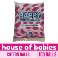 Happy Cotton Balls 150 Balls - Cotton Balls