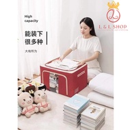Clothes Storage Box 72L Large Capacity Foldable Oxford Clothes Storage Box Clothes Organization Box 