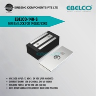 Ebelco 140-S Mini EM Lock Mini Electromagnetic Lock for 140lbs/63KG