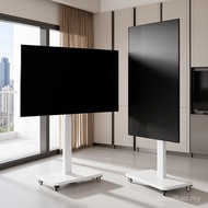 【In Stock】Universal Vesa Mount TV Stand Screen Floor Cart Mobile Rotating Vertical Screen Hanger wit