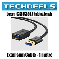 Ugreen 10368 USB3.0 A Male to A Female Extension Cable - 1 metre