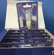 หลอดไฟ RAYBRIG LED แป้นเล็ก 12V T19 6500K สี Day Light ใช้ได้กับรถจักรยานยนต์ทุกรุ่น สินค้าจากแบรนด์