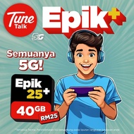 Tune Talk Epik 5G RM25/sebulan