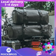 【Local Delivery】ROCKBROS Motorcycle Waterproof Bag 20-60L Rear Seat Bag Large Capacity Motorcycle Storage Bag Travel Bag Backpack 4 in 1 Multifunctional Rainproof Bag