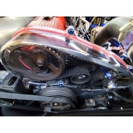 cover timing belt transparent pajero triton lite 4d56 / Mitsubishi pajero/ Mitsubishi Triton lite / 