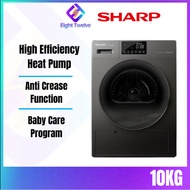 [EXPRESS DELIVERY] Toshiba Sharp Panasonic Heat Pump Tumble Dryer 8KG/9KG/10KG | Pengering Pakaian |