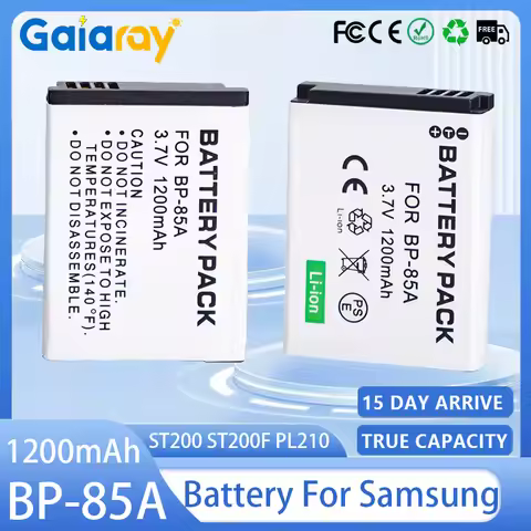 Top BP-85A Camera Battery 3.7V 1200mAh Rechargeable Batteries for Samsung ST200 ST200F PL210 WB210 S