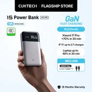 【3C  Certification】CUKTECH Pioneering GaN Power Bank  100W Max 15000mAh Xiaomi 90W Max Samsung 45W i