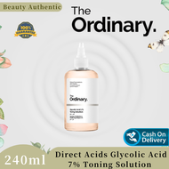 The Ordinary Glycolic Acid 7% Toning Solution 240ml บำรุง หน้า ปรับสีผิวให้กระจ่างใส New Skin แท้ รั