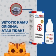Vet Otic Ear Mite Drops for Dogs, Cats, Rabbits