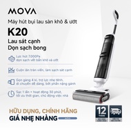 Máy hút bụi lau nhà khô và ướt đa năng Mova K20/K20 Pro | Không dây | Lực hút 7000Pa - Hàng chính hã