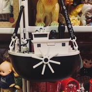 Tokyo Disneyland Mickey  迪士尼限定 黑白 米奇 蒸汽船爆米花桶