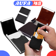 TEMPAT PENYIMPANAN ROKOK ELEGAN BAHAN KULIT DAN STAINLESS STEEL KOTAK ROKO KEREN TEMPAT ROKOKK KEREN