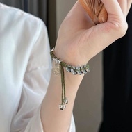 【Ready Stock】 Qing Dynasty Five Emperors' Coins Hand Woven Hand Rope Bagua Pendant Koi New Chinese S