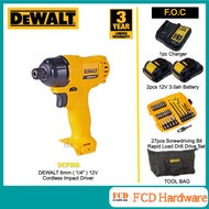 DEWALT DCF805C2A-B1 Li-ion Impact Driver / 6mm ( 1/4" ) 12V Cordless Impact Driver